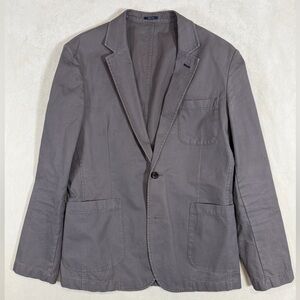 Bonobos Size Small 100% Cotton Classic Gray Sport Coat Blazer